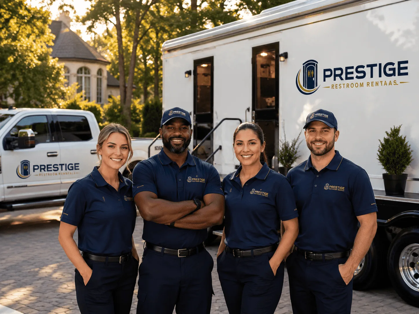 Trusted Luxury Portable Restrooms company in Etna, OH
